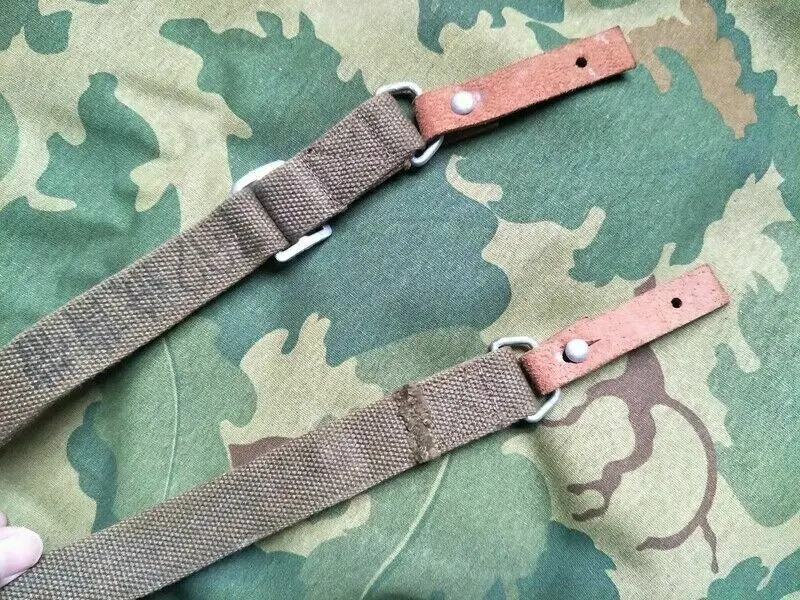 armyshop2008 VIETNAM WAR ORIGINAL SURPLUS CHINESE PLA TYPE 56AK CANVAS SKS SLING COLLECTIBLES OLD ORIGINAL Collection Military