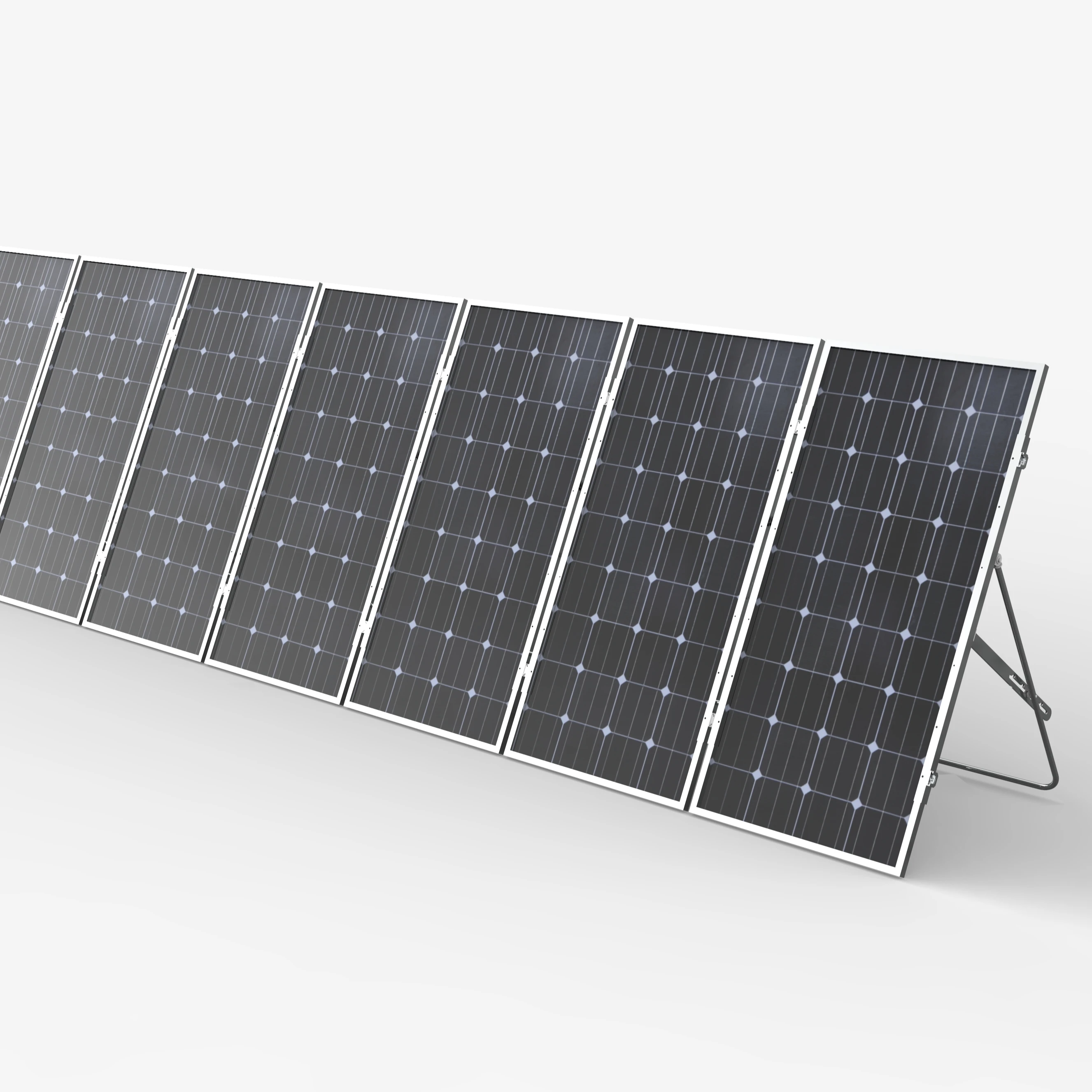 

Construction-free bracket Solar Power Generation System 445W 3KW battery complete home solar system