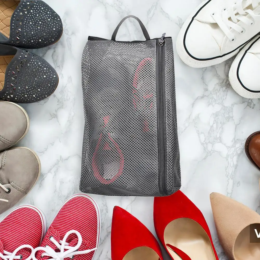 Shoes Holder Bags Sundries Organizer Pouch Lightweight Travel Packing Bags Multifunction Breathable for Diving Surfing Swimming