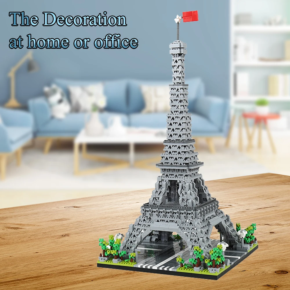Choice In Bag Big Ben Blocks Knew Built Pairs Eiffel Tower Micro Mini ...