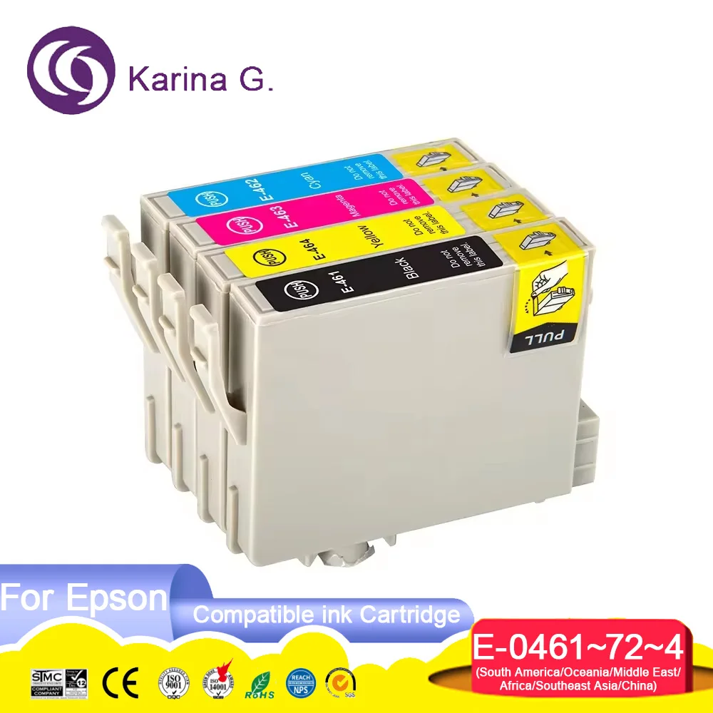 T0461 T0472 T0473 T0474 Premium Color Compatible Inkjet Ink Cartridge for Stylu