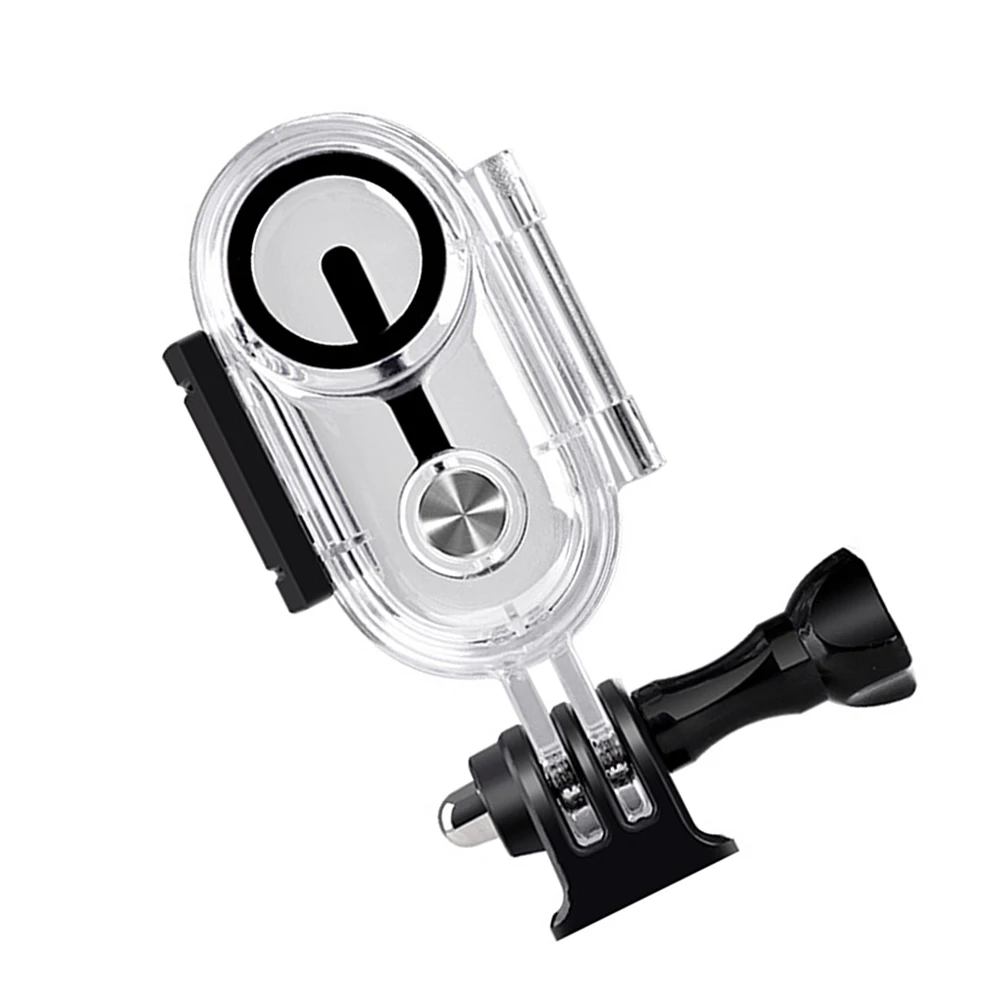 카메라 보호 케이스, 투명 보호 쉘, 인비저블 다이빙 케이스 버클 디자인, Insta360 Go3 용, 광학 강화 유리