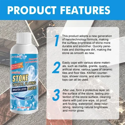 Stone Stain Remover Cleaner Effective Removal of Oxidation Rust Stains