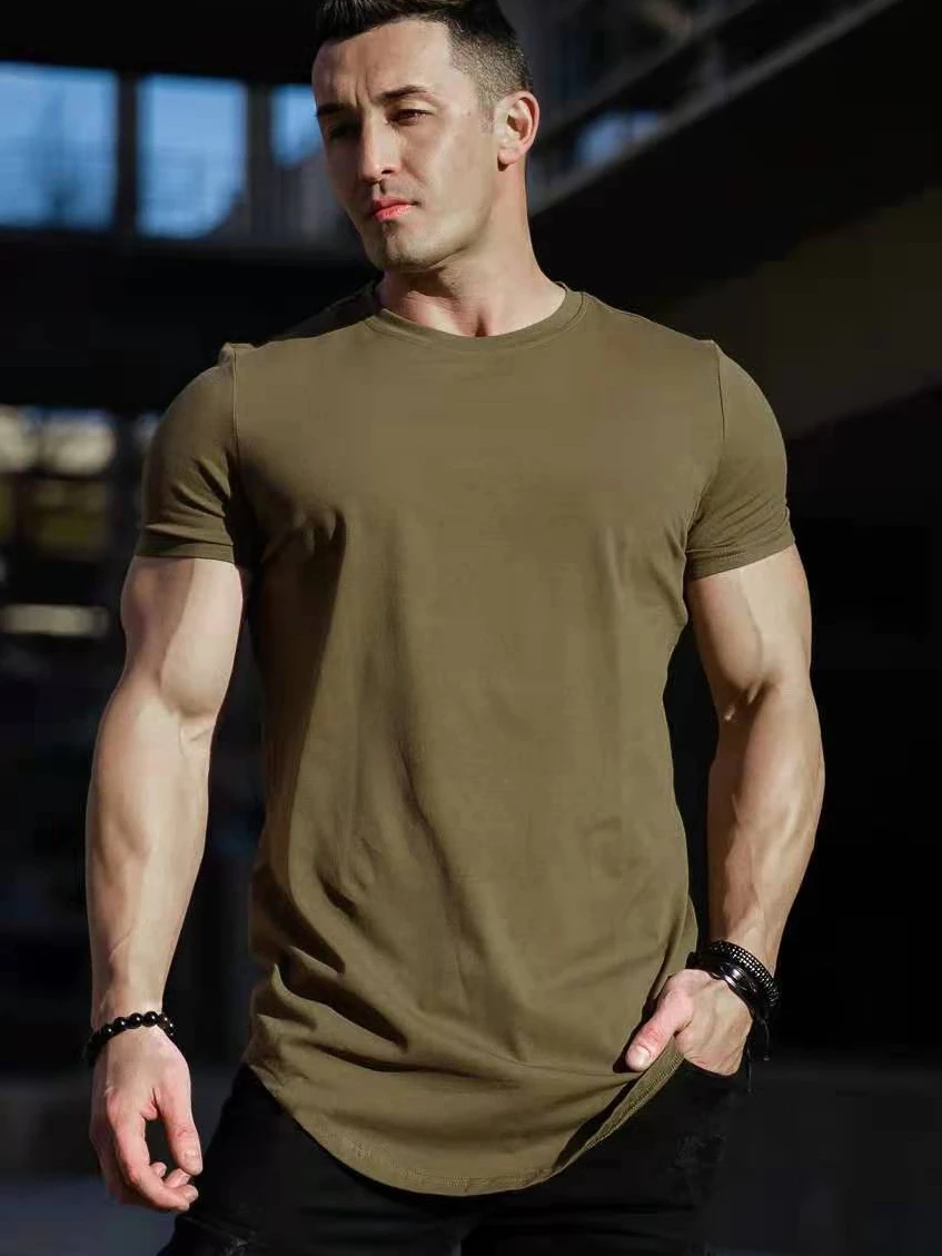 New Loose Light Plate Sports Running Casual Short Sleeve Summer Sports Fitness Men's T-Shirt