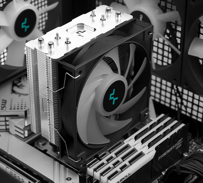 DeepCool AG400 CPU Cooler 12cm Fan 4Pin PWM TDP 220W CPU Heat Sink Air Cooler Fo