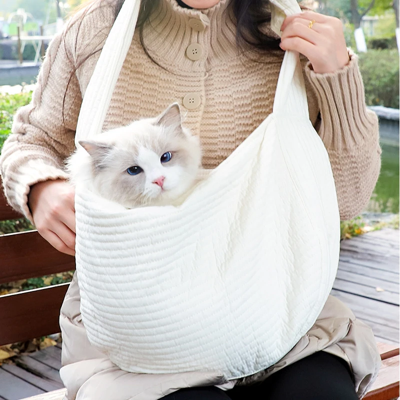 Outdoor Puppy Carrier Bag Carrier Bag Cat Bags Out Crossbody Shoulder Portable Cat Dog Sling Pet Carrying Suppli pet carrier bag pet carrying bag