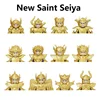 New Gold Saint Seiya Set Mini Action Figure Building Blocks Toys 4