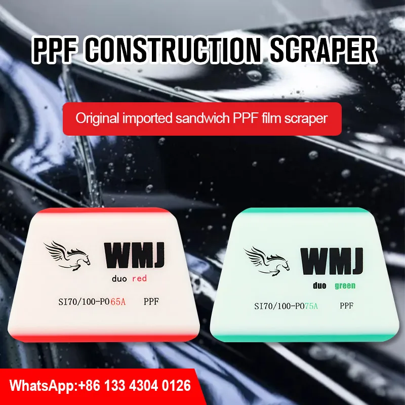 Car PPF Squeegee Anti-scratch TPU Coating Soft Scraper Film Vinyl Spatula Window Tinting Wrap Tools Glass Cleaning Water Wiper vinyl squeegee,window tinting squeegee,automotive film tools
