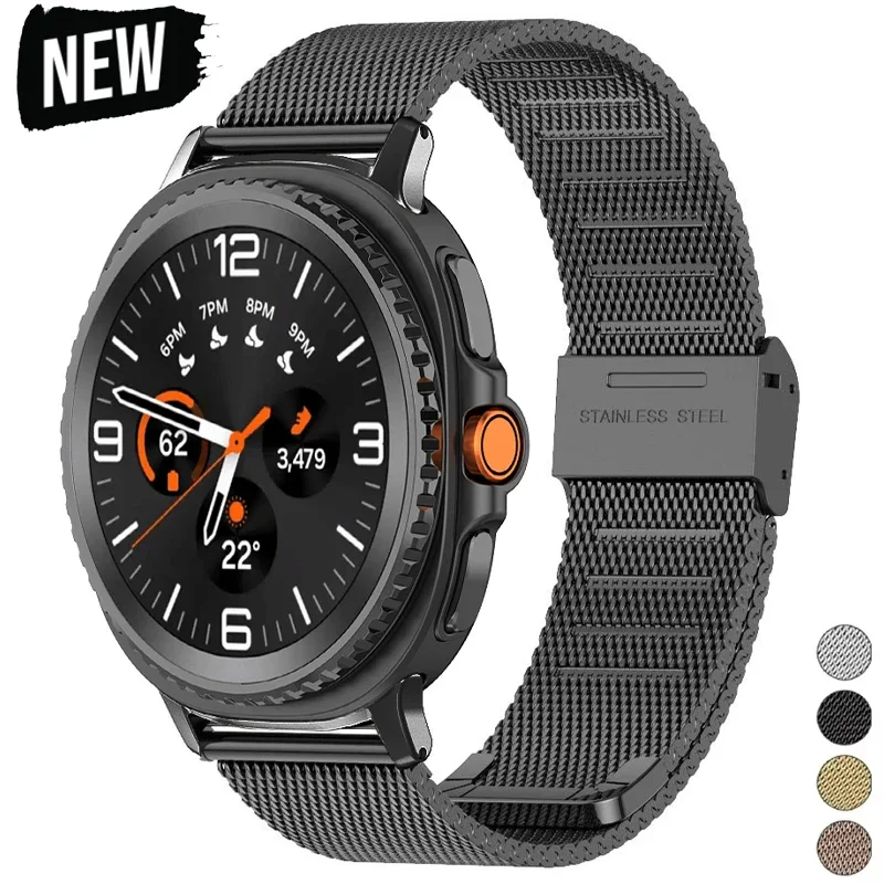 รูปสินค้า สายนาฬิกาสแตนเลสสำหรับ Samsung Galaxy Watch 8 & Ultra 2025