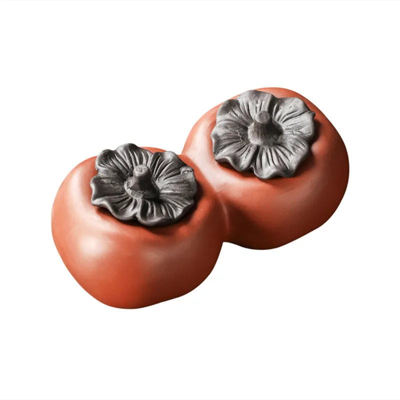 Purple Clay Snails Statue Tea Figurine Ornament Creative Handmade Tea Pet Decoration Boutique Tea Set Decors Exquisite Gifts