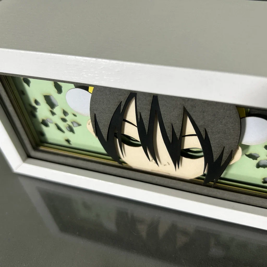 Paper Cut Shadow Box Avatar The Last Airbender Toph Beifong Lightbox for Room Decor Led Light Box Azula Gift Table Lamp Aang 4