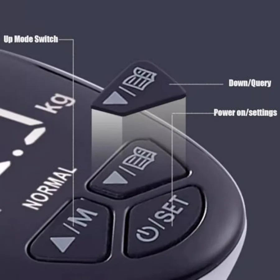 Hand Grip Strength Dynamometer,Electric Grip Dynamometer,Electronic Hand Dynamometer LED Display Accurate Adjustable Grip Distan