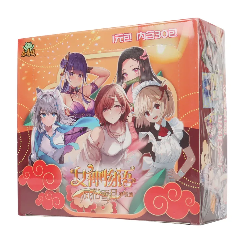 thumbnail image 1 of Colección de diosas PR Card Anime Games Girl Party Swimsuit Booster Box Juguetes Hobbies Regalo, 1 of 5