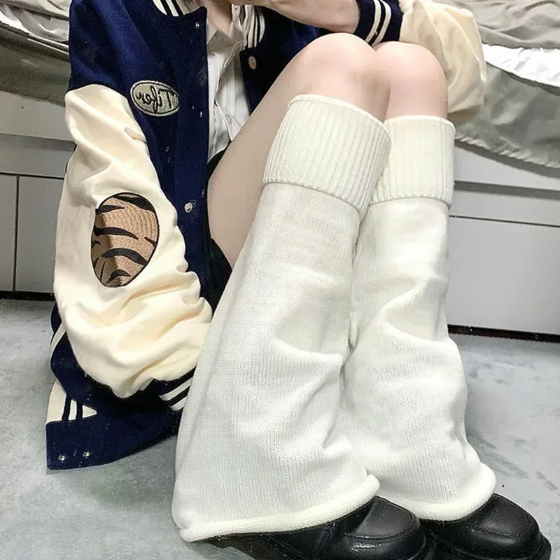 Lolita Socks Cute Flared Knitted Long Warmers Foot Cover Arm Warmer Leg Kawai Jk Autumn Calf Gaiters Sweet Legwarmer leg warmers foot warmers foot socks