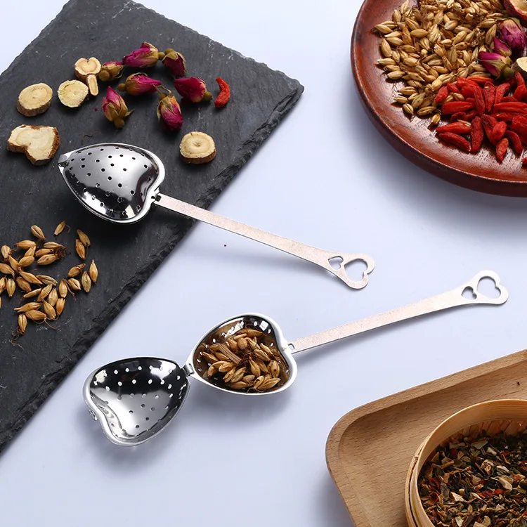 Reusable Stainless Steel Tea Infuser Mesh Ball Tea Strainer Coffee Herbs Filter Diffuser Handle Ball Kitchen Accessories tea infuser tea strainer tea filter