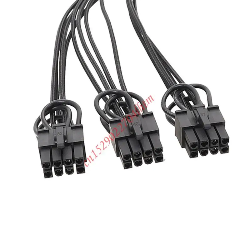 RTX40 GPU 비디오 카 전원 공급 장치 72XA용 8Pinx3 12+4Pin 16AWG 모듈러 케이블