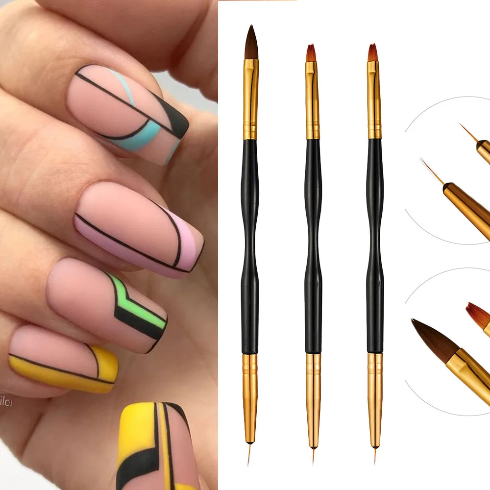 Acheter Nail Art français Liner lignes rayures peinture pinceau bricolage  dessin stylo manucure outils