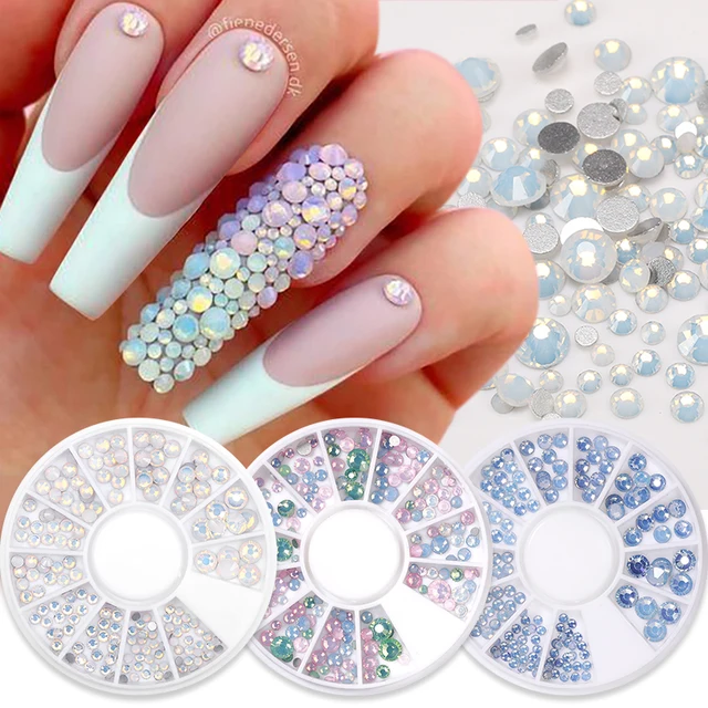 Mixed-Color-Glitter-Nail-Rhinestone-Flat-Back-Crystal-Gems-Irregular-Jewelry-Beads-Manicuring-3D-Nail-Art jpg