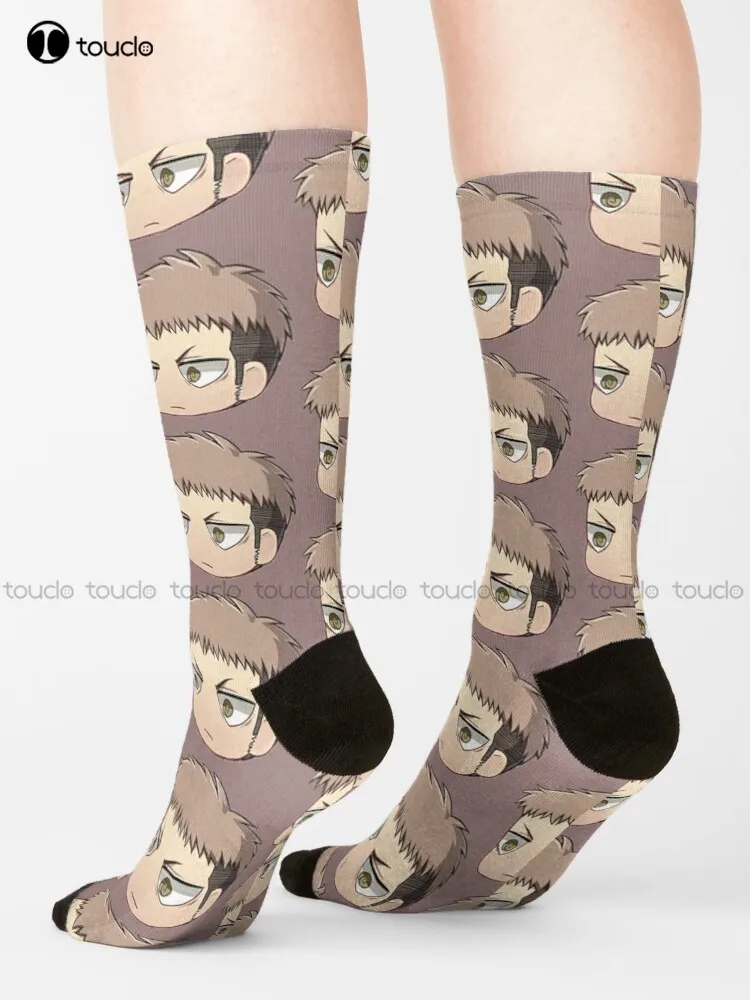 

Jean Kirstein (Chibi) Socks Men'S Slipper Socks Personalized Custom Unisex Adult Teen Youth Socks 360° Digital Print Harajuku