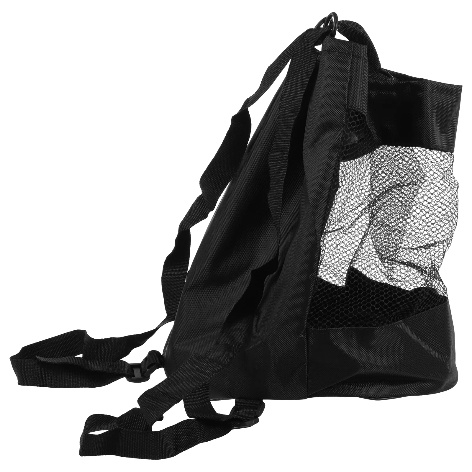 Basketball Bag Large Capacity Mesh Net Bag Sports Ball Carrying Bag Soccer Net Bag Organizer Portable Net Storage Backpack