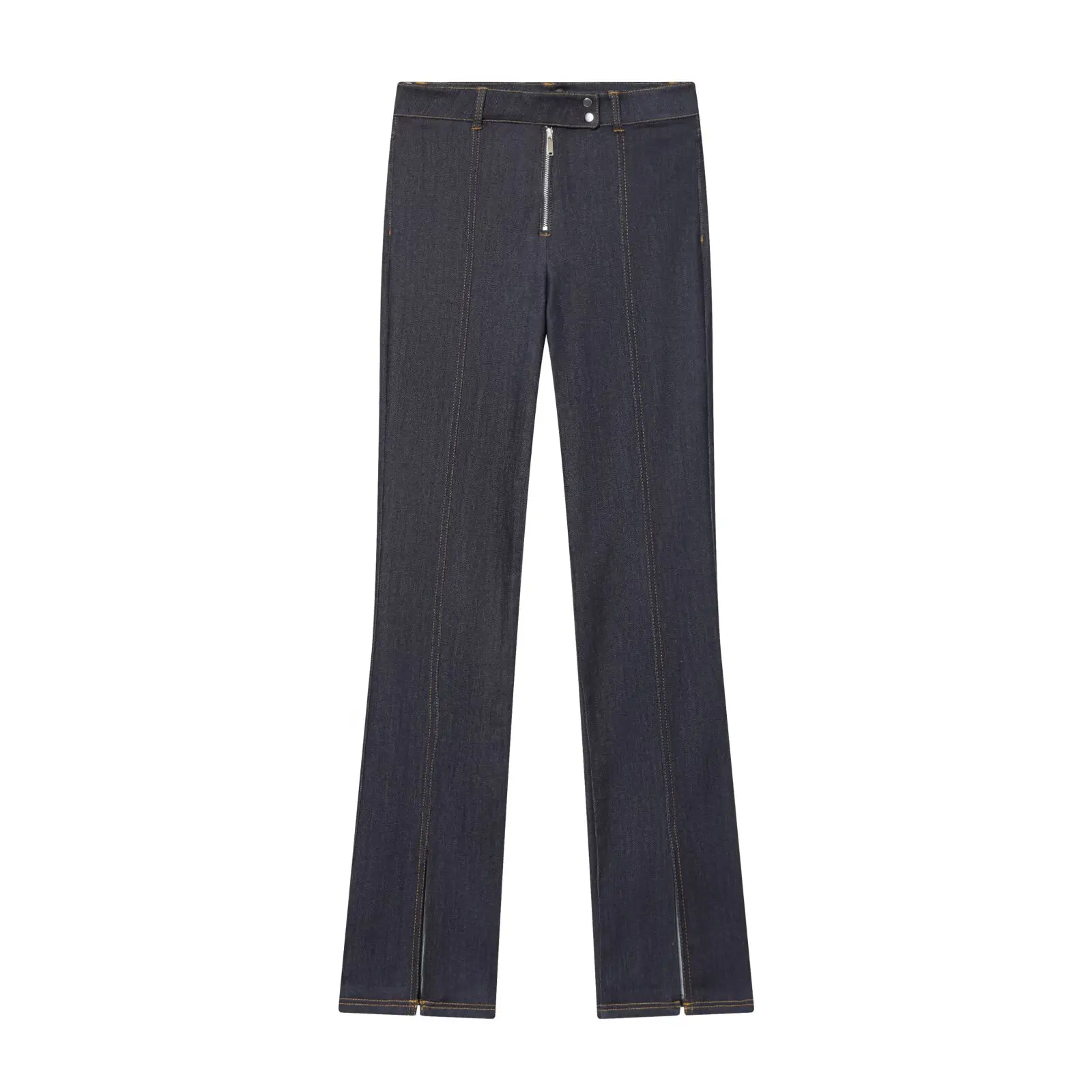 Denim Pants 2 Pieces Sets For Women Long Sleeve Slim Zipper Jacket Coat Spring Autumn Streetwear Two Pieces Set Woman Outfit ﻿