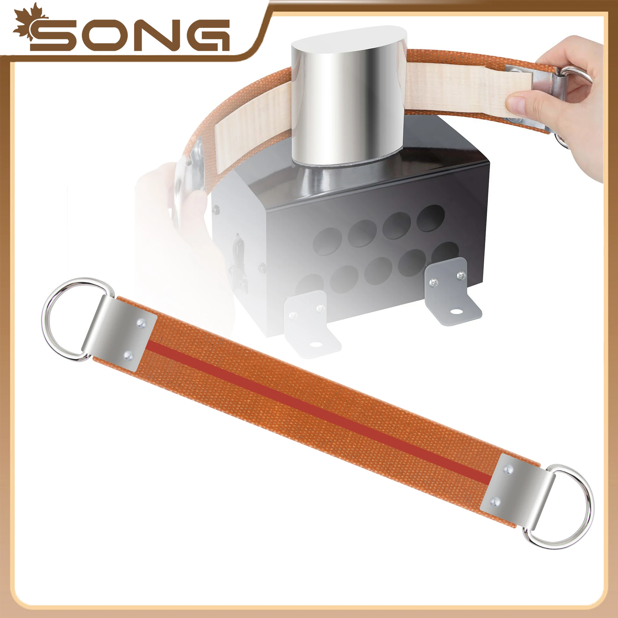 Violin fixing strap 1pcs Violin fixing strip cello Auxiliary soldering iron strap Cello Rib Bending Iron Fixing Straps Luthier Side Bending Tool