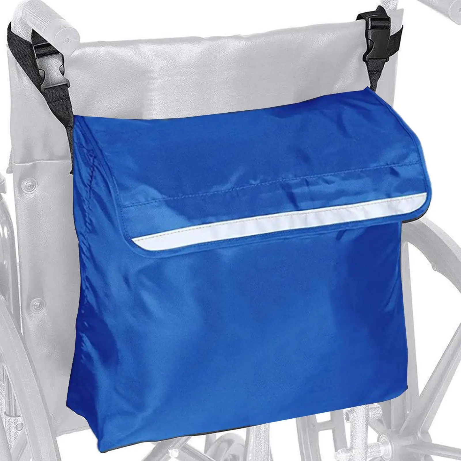 Wheelchair Backpack Bag Oxford Cloth Tote Bag for Rollators Outdoor Walker 3