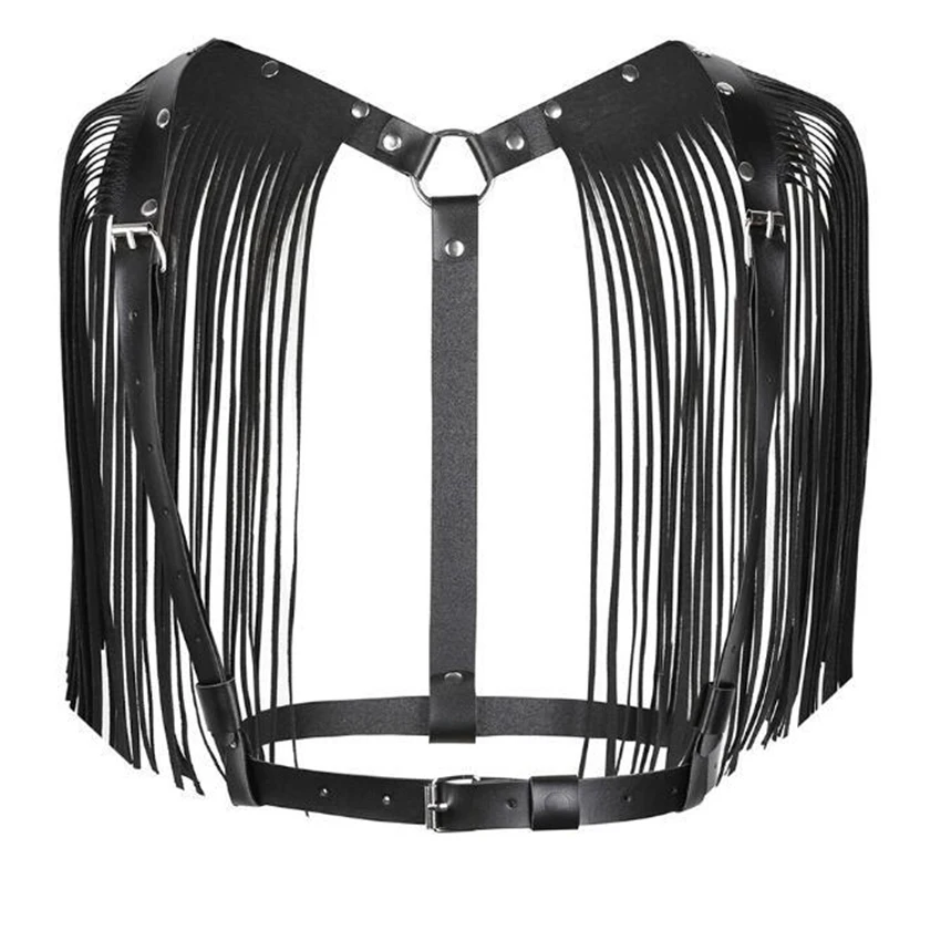 

Женский ремень из искусственной кожи регулируемый наплечный ремень с кисточками подтяжки индивидуальный аксессуар для рубашки и костюма