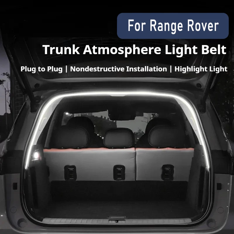 Car Trunk Lighting Fit for Land Range Rover Sport Trunk Atmosphere Light Modified Light Bar Car Interior Accessories