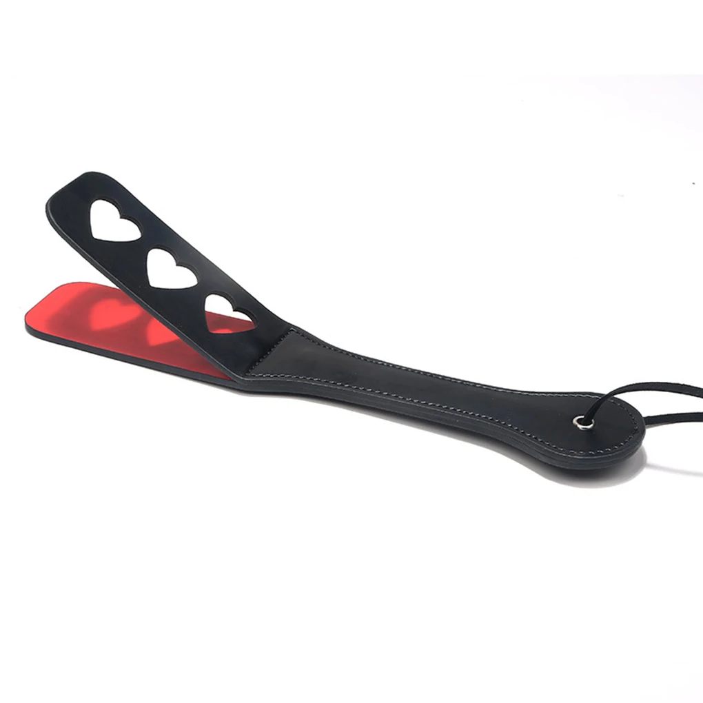 

Horse Crop PU Leather Anti-slip Riding Paddle Prop Training Gifts