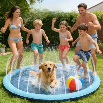 Anti-Slip Dog Splash Pad 1