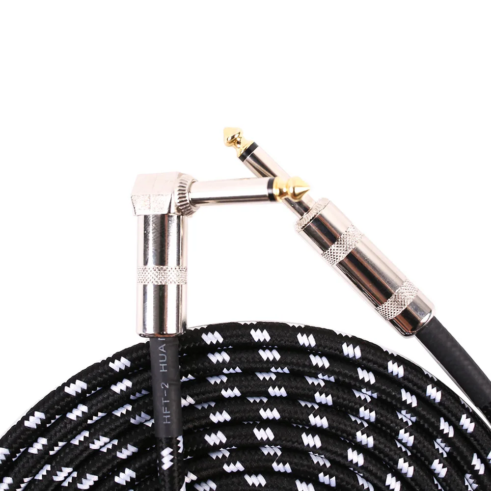 0.5M 1M 3M Electric Guitar Cable Wire Cord Shielded Bass Cable For