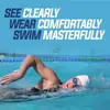 Waterproof Anti Fog Swimming Goggles UV Professional Colored Lenses Men Women Eyewear Swimming Glasses Eyewear Gafas Nata 3