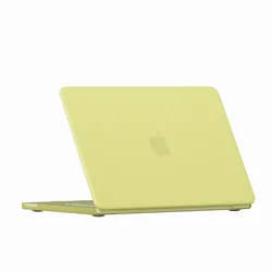 Ultra - Thin Laptop Protective Case - Sleek Neoprene Cover for MacBook Neo 13 (Frost Citrus Yellow)