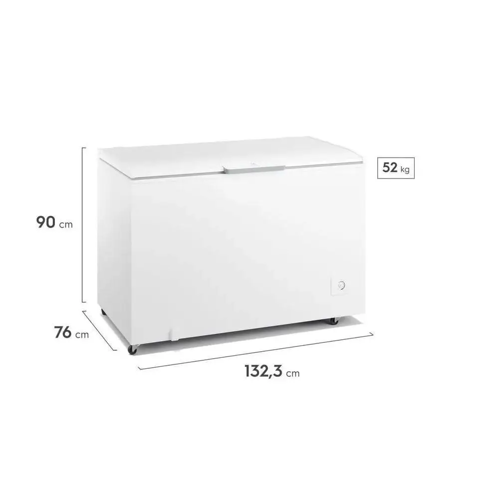 Freezer Horizontal Electrolux Cycle Defrost 400L Inverter 1 Porta Hi440 Branco 4