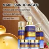 Anti Age Lightening Facial Daily Beauty Products Alike Vegan 7 Days Whitening Set Skin Care For Black Women 2