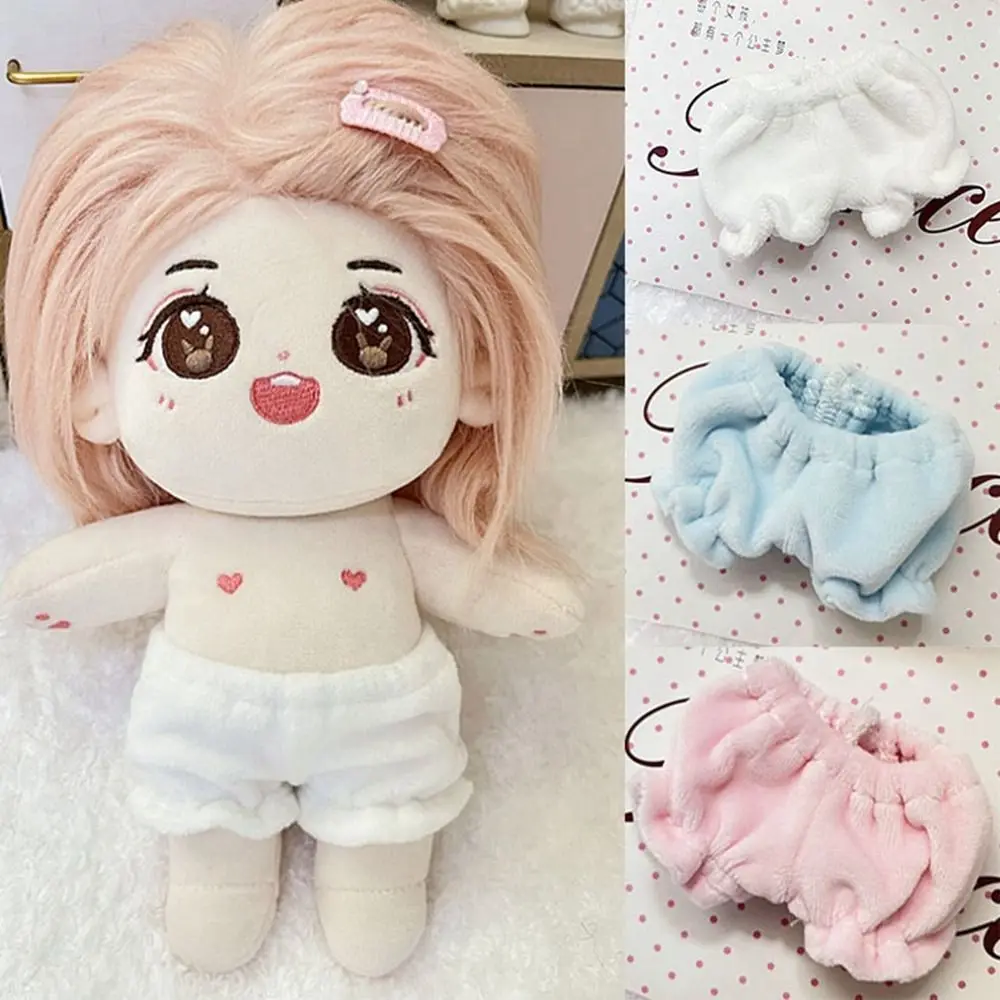 

Модные кукольные шорты высокого качества ручной работы повседневная одежда плюшевые леггинсы Детская игрушка 15/20 см хлопковая кукла/1/11 1/12 OB11 куклы