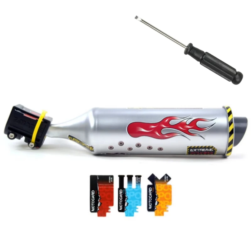 Bike Tools Turbine Motorcycle Bicycle Exhaust Pipe Sound Wild Motorcycle Effects Cycling Tools For BMX Mountain Bike Accessories