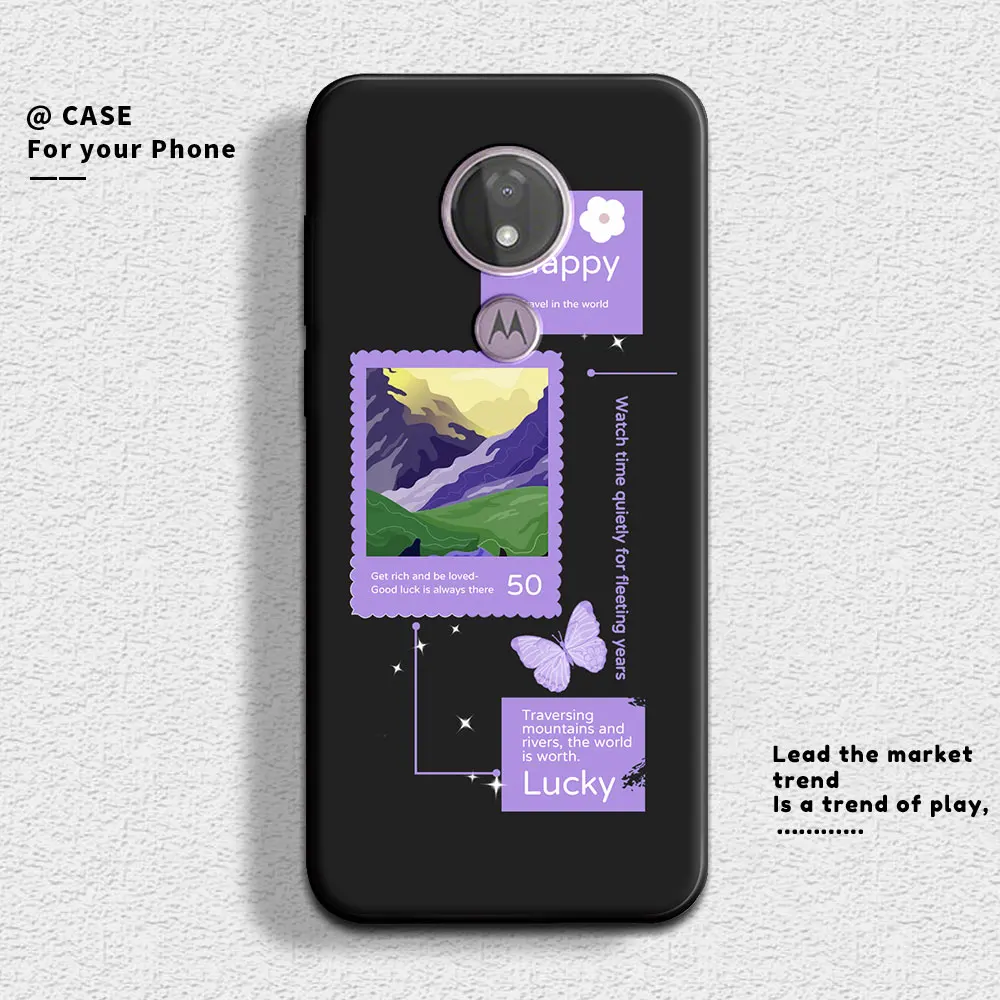 Cute Panda Soft Silicone Shockproof Phone Case - Cartoon Protective Cover for Motorola Moto G7 Power