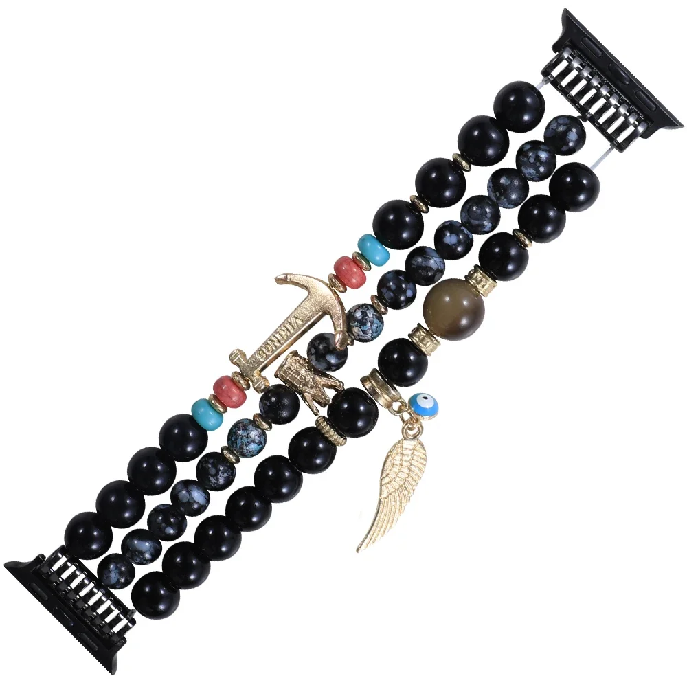 Jewelry Strap For Apple watch 45mm 44mm 42mm 41mm 40mm Women Exquisite Bracelet Wristband For iWatch series 8 7 6 5 4 SE Correa
