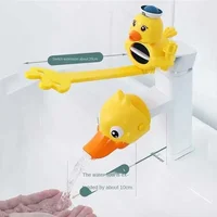 Shower Accessories Cartoon Duck Kitchen Convenient Device for BabyWashing Faucet Extender for Kids Hand Washing in Bathroom Sink 1