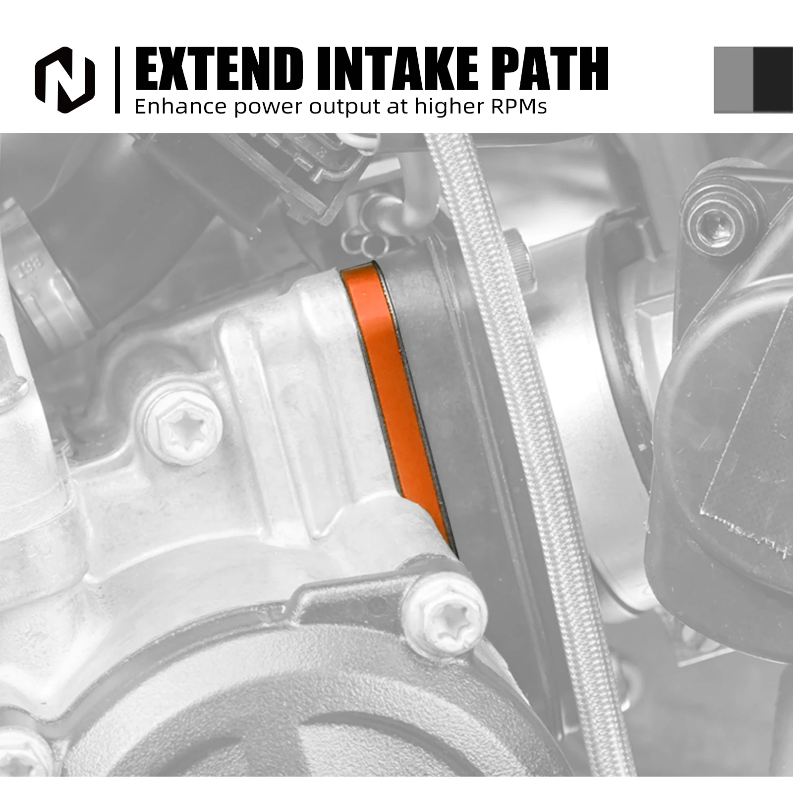NICECNC 2024-2025 Für KTM EXC 300 SX125 XC300 XCW 300 Für Husqvarna TE300 TE250 TX300 GasGas EC300 TBI Reed Ventil Spacer Kit – Detail 15