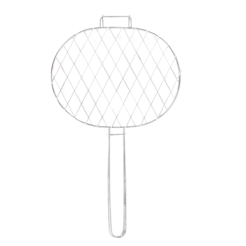 

Новая Корзина для барбекю и рыбы, Проволочная стойка с сеткой, многоразовая Складная сетчатая корзина для открытого сада, барбекю