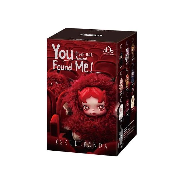 POP MART SKULLPANDA You Found Me! Series Plush Doll Pendant Blind