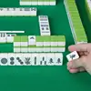 Mini Travel Mahjong Set Portable Tile Games Mini Game Set Travel Game Set No Odor Mahjong Set With Table Legs For On-The-Go 3