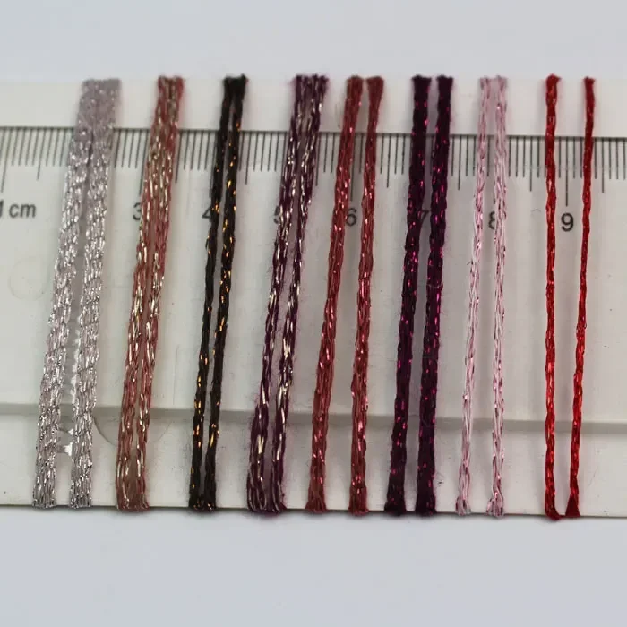 200g/lot Yarn For Knitting& Crocheting matethreads DIY Yarns crochet Metallic + Cotton metallized thread Hand Knitting ZL4 6