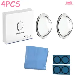 High - Transparent 4 - Piece Car Camera Lens Protector Set (4pcs)