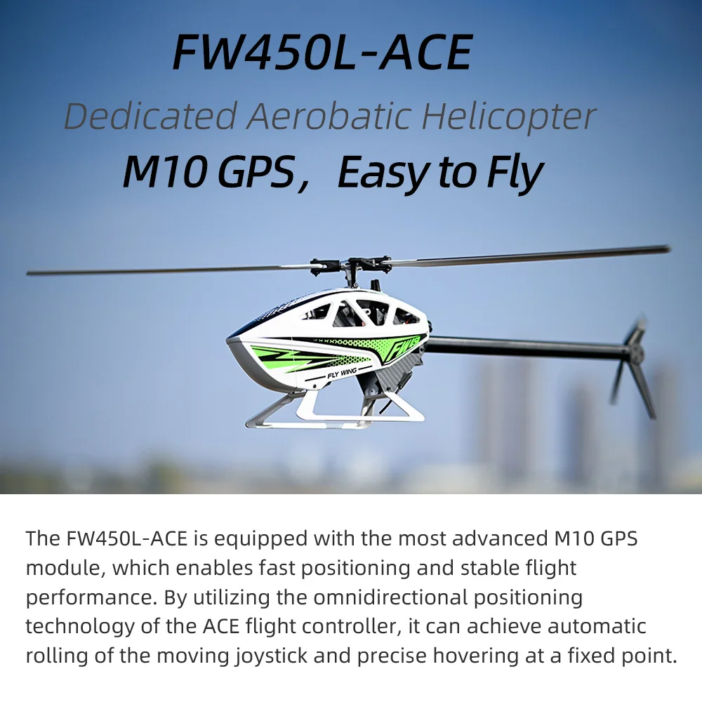 FLYWING FW450 V3 RC helicopter ACE Flight Controller FW450L