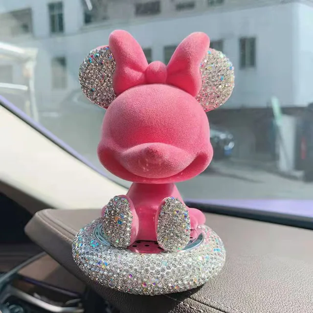 Car Decoration Female Plant Creative Personality Net Red Cartoon