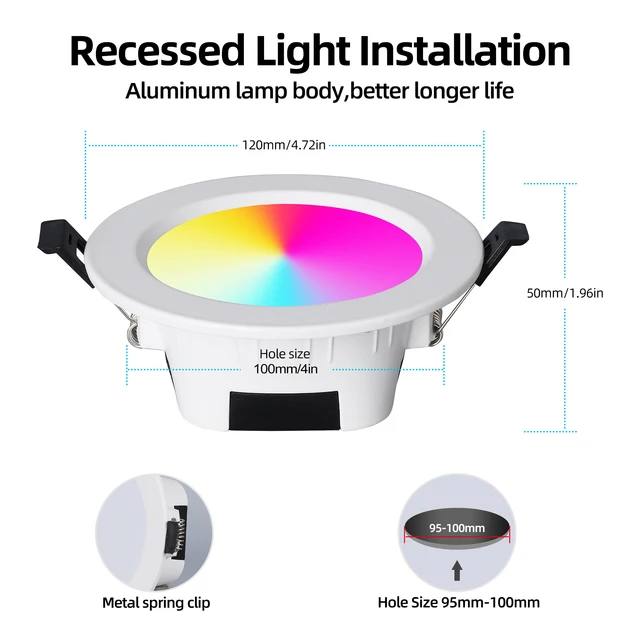 RGBCCT Downlight